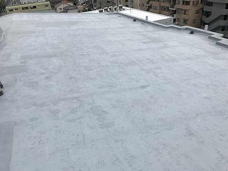 屋上の防水工事 before画像
